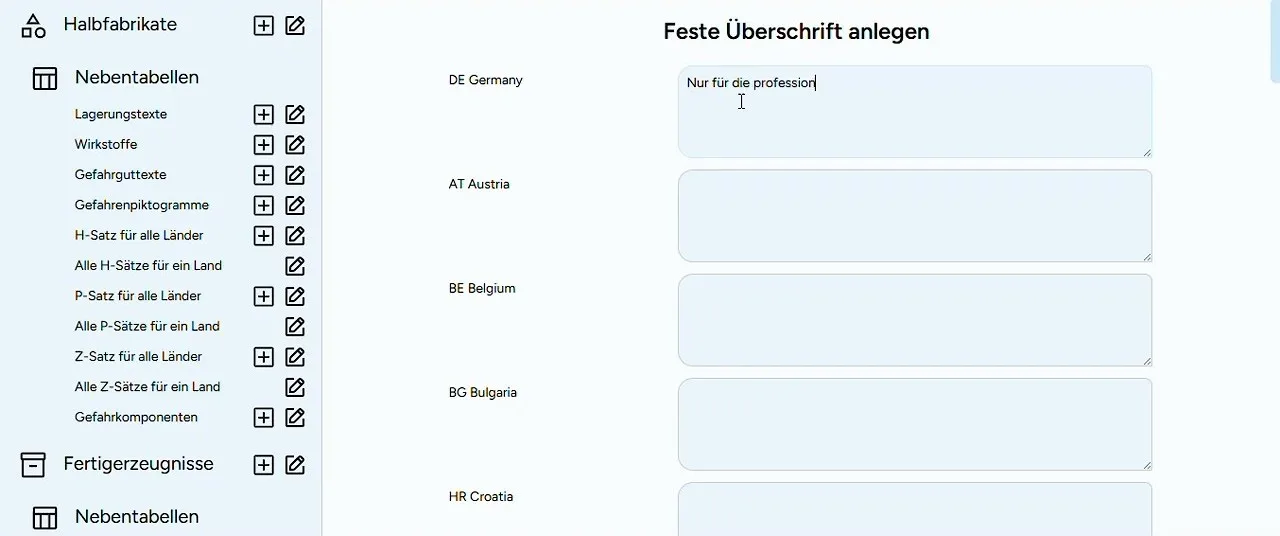 Bildschirmfoto aus dem Video: Feste Überschriften anlegen